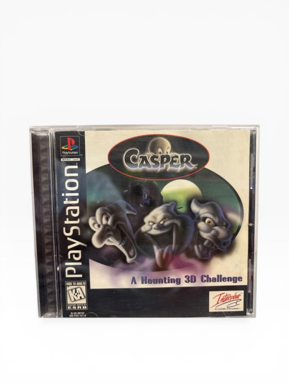 ClassicCasper a Haunting 3D Challenge PlayStation 1  Complete CIB w/ Reg Card
